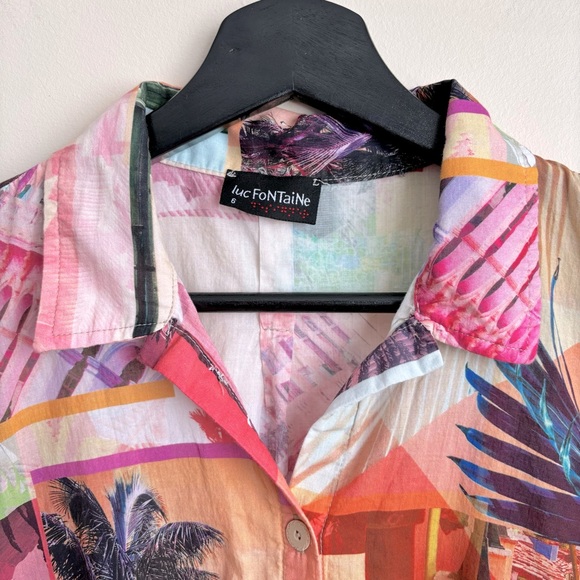 Luc Fontaine sleveless cotton top - Picture 4 of 12